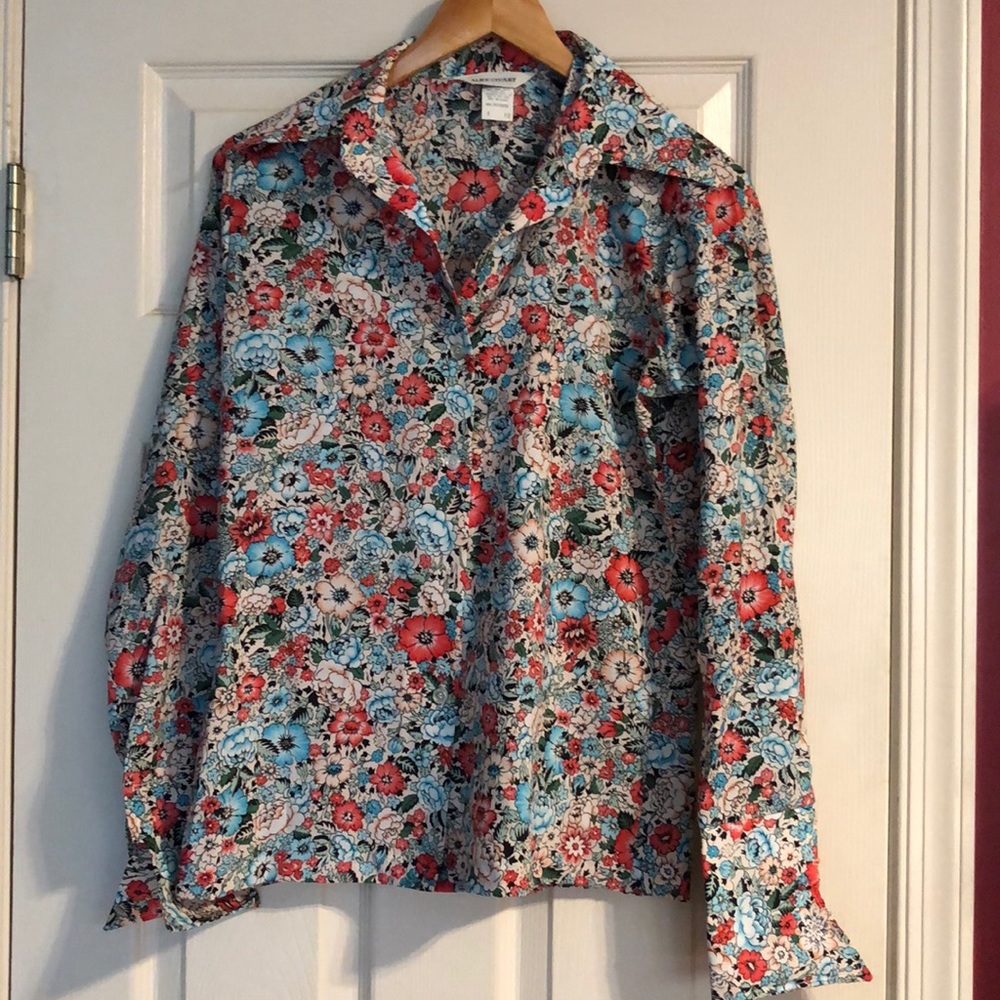 alice stuart button down blouse - Picture 3 of 8